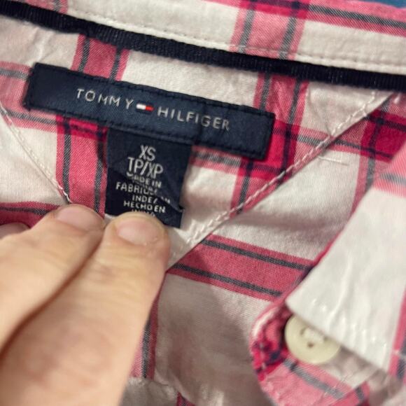 GAP fitted boyfriend button down shirt top M - Picture 8 of 13